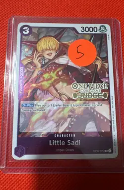 Little Sadi (Judge) OP02-073 One Piece Promotion Cards Foil - Image 1