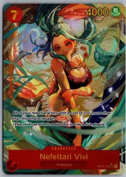 ONE PIECE - NEFELTARI VIVI - PARALLEL SEC KINGDOMS OF INTRIGUE OP4-118 NM - Image 1