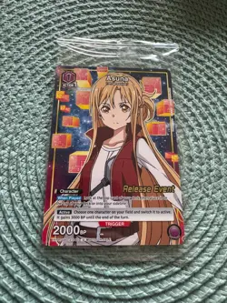 Union Arena Asuna UEPR/SAO-2-040 Release Event Sealed - Image 1