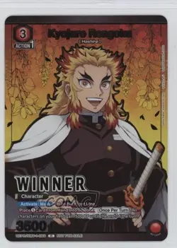 2023 Union Arena TCG - Promos UEPR Kyojuro Rengoku R (Winner Stamp) #KMY-1-089 - Image 1