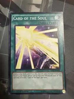 Card of the Soul TDIL-EN068 Common - 1st Edition LP Yugioh - Image 1
