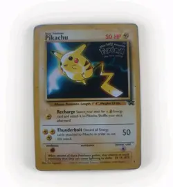 Pokemon TCG Pikachu Black Star Promo Card 4 The First Movie Wizards Of The Coast - Image 1