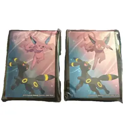 Espeon + Umbreon Card Sleeves 2X65 Pokemon - Image 1