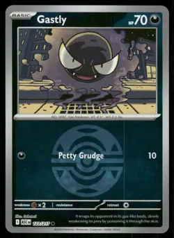 Gastly 123/217 Pokeball Reverse Holo Ascended Heroes Pokemon TCG trading card - Image 1
