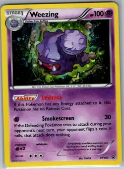 Weezing XY163 Holo XY Promos - Pokemon Card - NM - Image 1