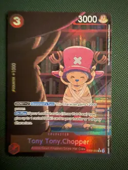 TONY TONY CHOPPER EB02-003 RARE ALT FOIL OP TCG ONE PIECE CARD GAME - Image 1
