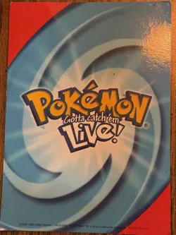 Vintage 2001 Pokemon Live! The Musical MechaMew2 Mewtwo Jumbo Promo Card - Image 2