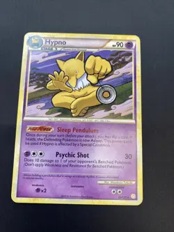 Pokemon card Hypno 23/123 HeartGold SoulSilver - Image 1