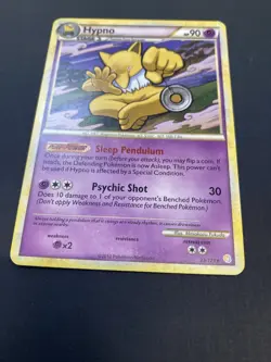 Pokemon card Hypno 23/123 HeartGold SoulSilver - Image 2