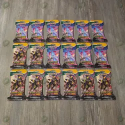 EMPTY Evolving Skies Sleeved Booster Pack - No Cards - Bulk Lot of 18 - Umbreon - Image 1