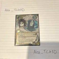 Bandai Naruto CCG Orochimaru Shattered Dreams SR Foil932 Ninja Card #4/3 English - Image 4