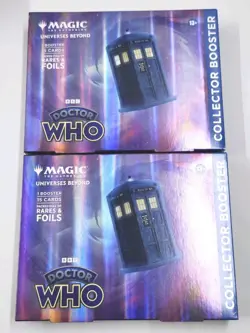 MTG Doctor Who BBC Omega Collector Booster 15 Cards Authentic - 2 Boosters Lot! - Image 1