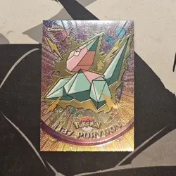 Porygon 137 Foil Topps Chrome TV Animation Edition LP Pokemon Card - Image 1