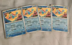 4x Lot Of Squirtle 007/165 Sv: Scarlet & Violet 151 Reverse Holo Mint Cards - Image 1