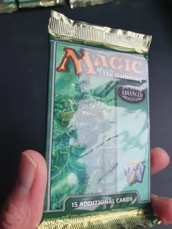 MTG 7th EDITION BOOSTER PACK MINT FACTORY SEALED MER WARRIOR ARTWORK ENGLISH - Image 3
