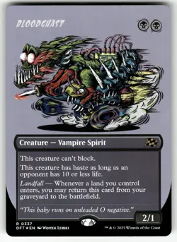 Bloodghast (FOIL) 337 Rare Aetherdrift Magic: The Gathering Near Mint - Image 1