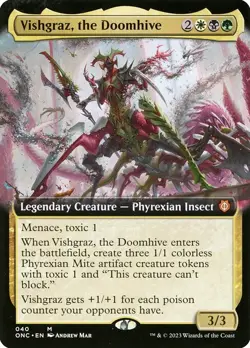 Vishgraz, the Doomhive (Extended Art)M Commander: Phyrexia: All Will Be One 40 - Image 1
