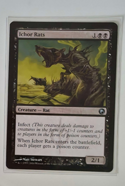 MTG Ichor Rats - Scars of Mirrodin #67 Magic The Gathering NM - Image 1