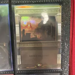 Wizards of the Coast Armageddon Foil Alt Art Amonkhet Sorcery White MTG - Image 1