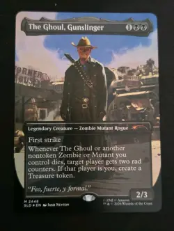 The Ghoul, Gunslinger Secret Lair Drop × Fallout MTG Foil Near Mint Magic - Image 1