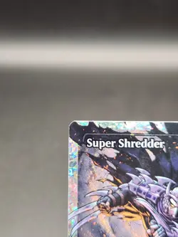 MTG Super Shredder (Showcase) (Fracture Foil) Teenage Mutant Ninja Turtles NM - Image 3