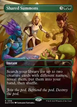 Shared Summons - Secret Lair Drop (Near Mint, Foil) - Image 1