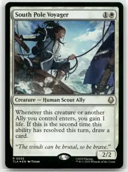 MTG South Pole Voyager Foil NM Avatar: The Last Airbender Magic 35 - Image 1