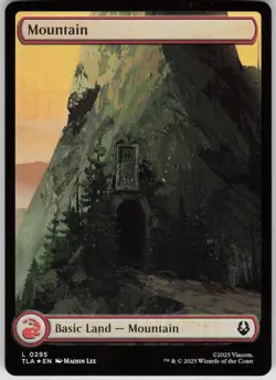 MTG Mountain () Foil NM Avatar: The Last Airbender Magic 295 - Image 1