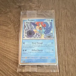 Pokemon TCG Keldeo Chaos Rising Stamped Promo Card-NEW/SEALED - Image 1