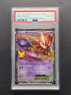 PSA 10 GEM MINT Pokemon TCG Mewtwo EX 54/99 Celebrations Classic Collection - Image 1