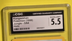 Pokemon - Kangaskhan Holo - Jungle Set - 1999 - Wizards of the Coast CGC 5.5 Ex+ - Image 2