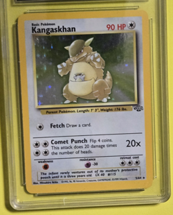 Pokemon - Kangaskhan Holo - Jungle Set - 1999 - Wizards of the Coast CGC 5.5 Ex+ - Image 3
