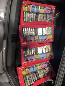 Pokemon TCG Prismatic Evolutions Costco 8 Mini-Tin Bundle w/ Promo Cards SEALED - Image 2