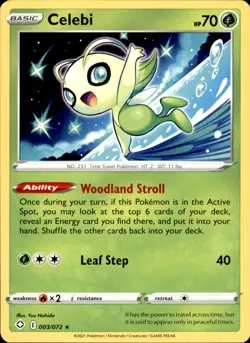 Celebi 003/072 - Pokemon Shining Fates - LP - Image 1