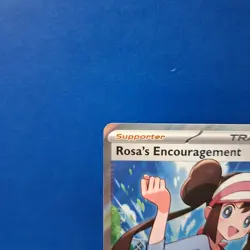 Rosa’s Encouragement 114/088 Full Art Trainer Pokemon TCG Perfect Order NM - Image 3
