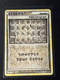Pokemon TCG Alph Lithograph 103/123 Rare 1st Ed 2011 English - Image 5