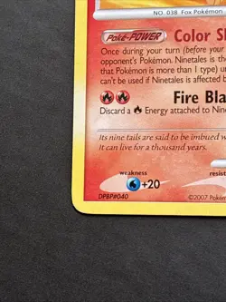 Pokemon TCG Ninetales 32/123 Mysterious Treasures Non-Holo Rare MP - Image 5