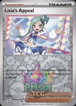 Lisia's Appeal 179/191 Uncommon Reverse Holo Surging Sparks Pokemon - Image 1
