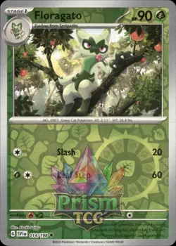 Floragato 14/198 Uncommon Reverse Holo Scarlet & Violet Pokemon - Image 1