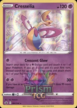 Cresselia 64/198 Rare Holo Chilling Reign Pokemon - Image 1