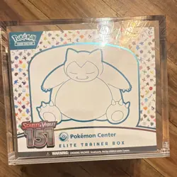Pokemon Center Scarlet & Violet 151 Elite Trainer Box w/acrylic case - Image 1