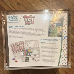 Pokemon Center Scarlet & Violet 151 Elite Trainer Box w/acrylic case - Image 2