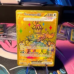Terapagos ex 180/131 SV Prismatic Evolutions Hyper Rare Full Art Holo - Image 1
