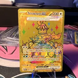 Terapagos ex 180/131 SV Prismatic Evolutions Hyper Rare Full Art Holo - Image 3