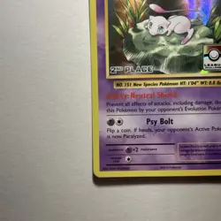 The Pokemon Company Holo Mew 2nd Place League Challenge Promo Holo 53/108 2016 - Image 5
