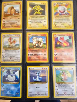 Pokemon Base Set WOTC Near Complete Set 98/102 - 12 Holos - Excellent condition - Image 3