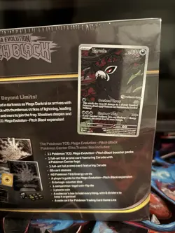 Pitch Black POKEMON CENTER PKC Elite Trainer Box ETB - Image 5