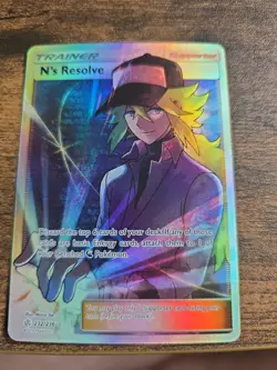 N's Resolve 232/236 Rare Ultra Cosmic Eclipse Pokemon - Image 1