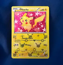 The Pokemon Company Pokemon TCG Pikachu Full Art Holo RC7/RC25 Eng Uncommon - Image 1