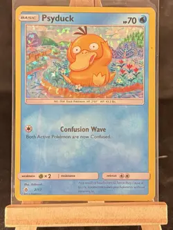 Pokemon TCG Psyduck 2/12 McDonald's 2018 Holo Promo English HP70 - Image 1